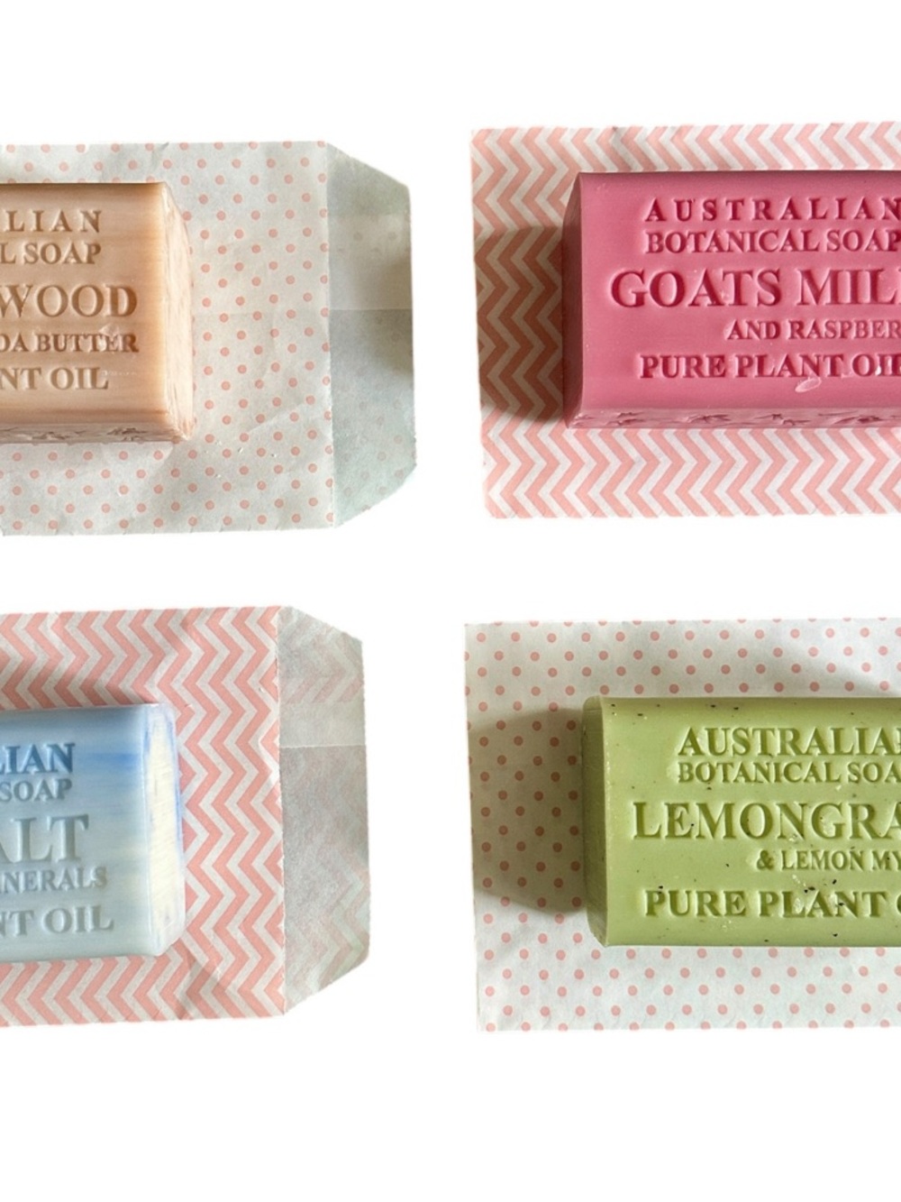 Australian Botanical Soap Made for everyone one Full sized Bar you pick